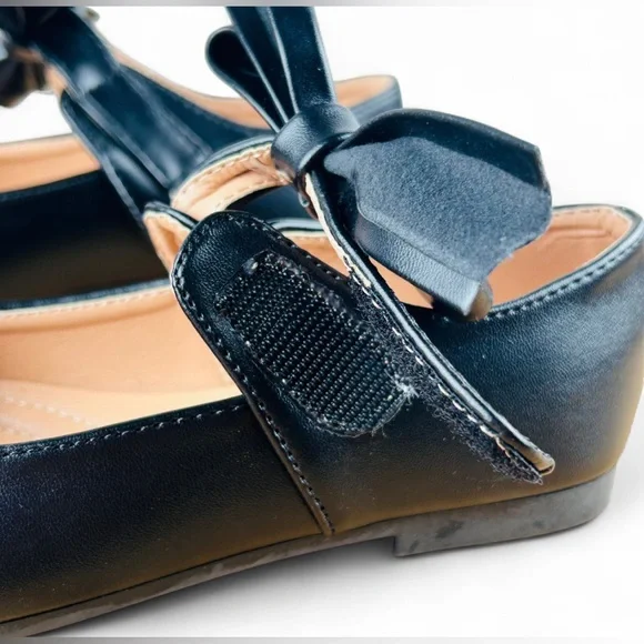 CHILDREN'S BALLERINA FLATS (COT) - Picture 5 of 5